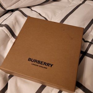 Burberry Reversible London Check and Leather Belt